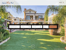 Tablet Screenshot of cyprusvillasrent.com